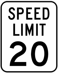 Speed Limit 20